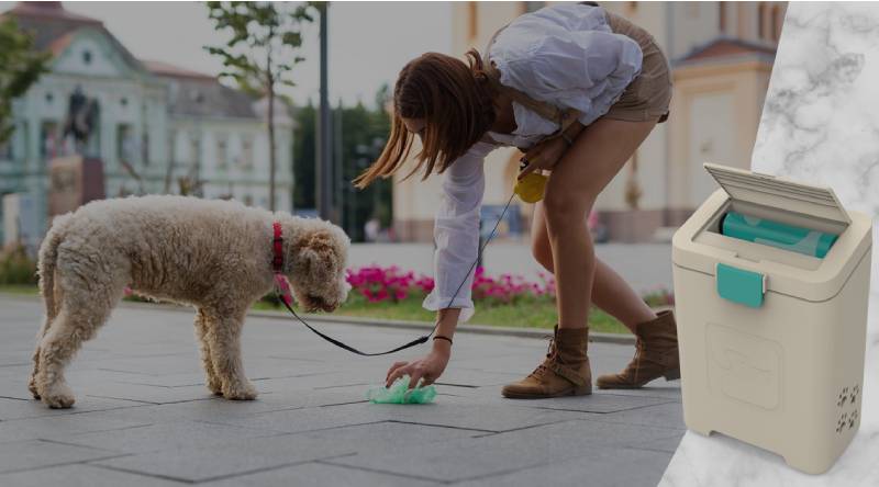 dog waste station