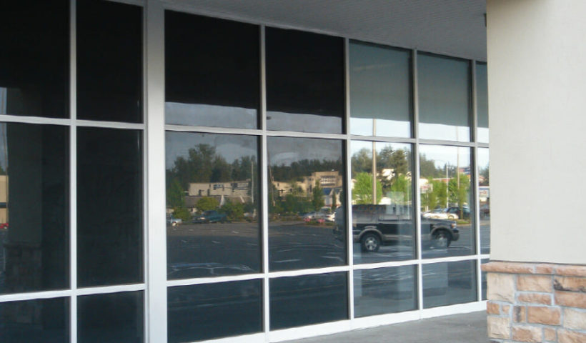 Blackout window film