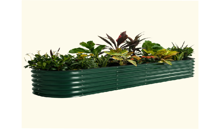 galvanized raised beds