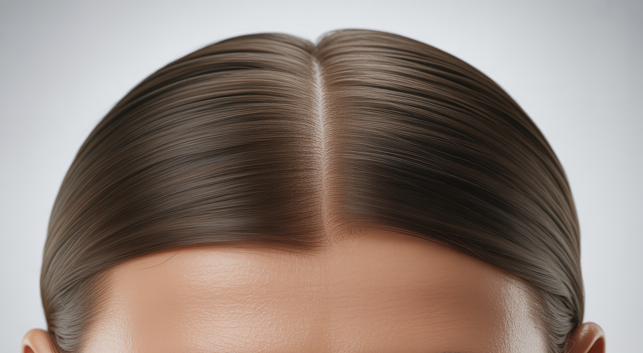 Natural looking hairline after hair transplant