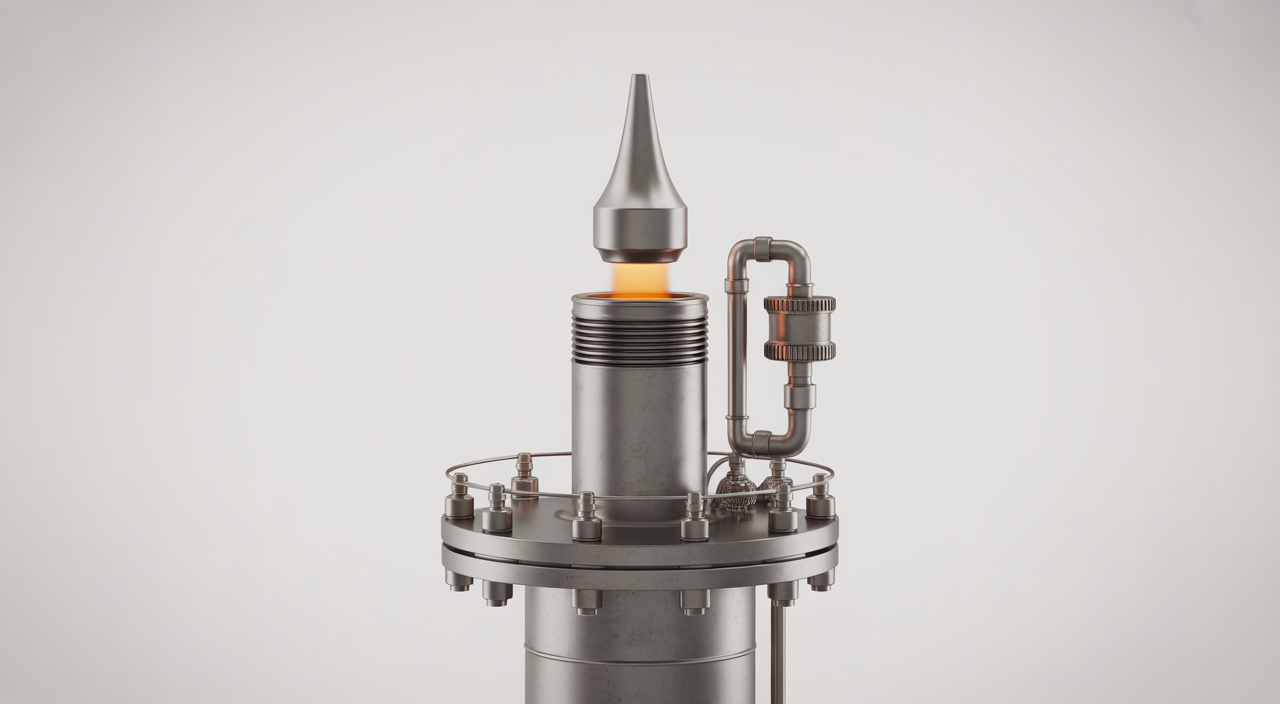 Industrial flare system burning waste gases safely at a refinery facility